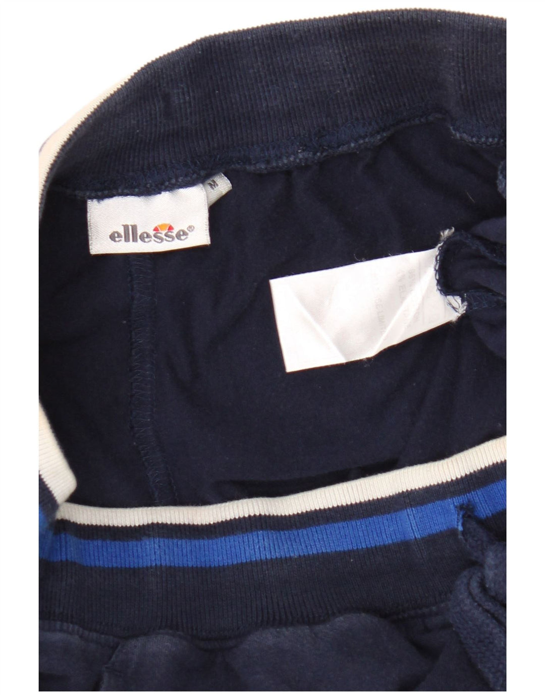 Ellesse Mens Graphic Sport Shorts Algodón Azul Marino Medio