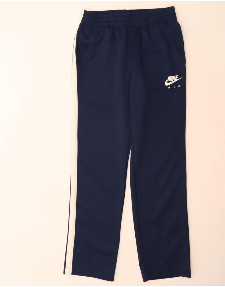Nike - Pantalones de chándal para hombre, talla pequeña, color azul marino, poliéster
