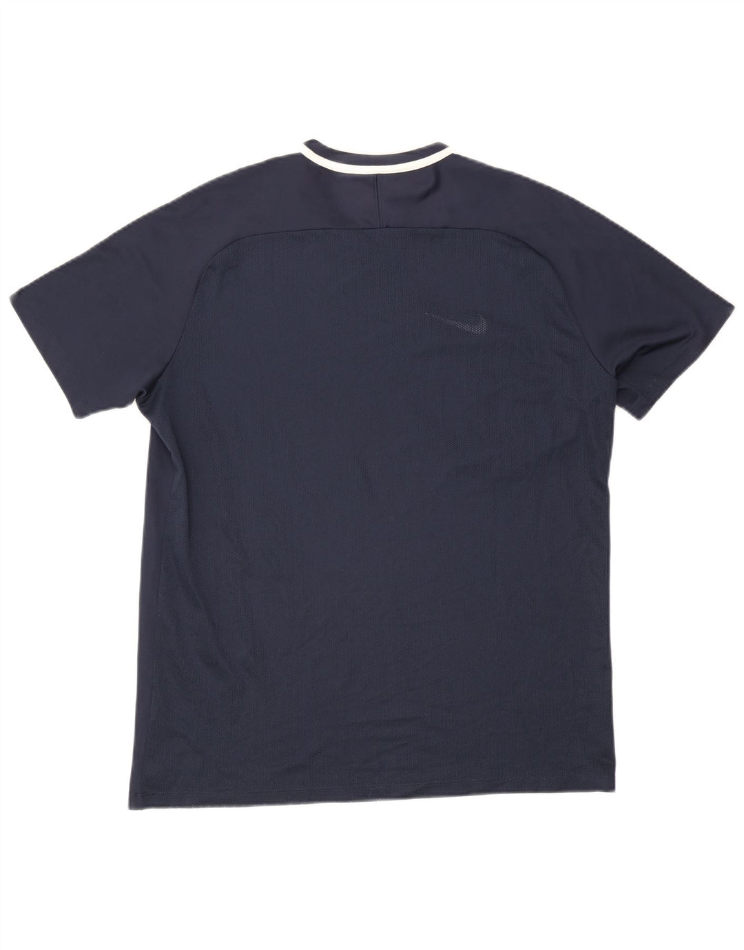 NIKE Camiseta Dri Fit para Hombre Top XL Azul Marino Colorblock Poliéster