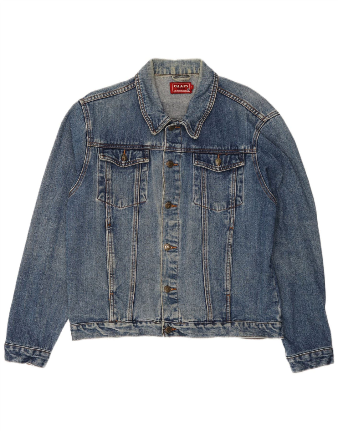CHAPS Chaqueta vaquera para hombre UK 38 Algodón azul medio