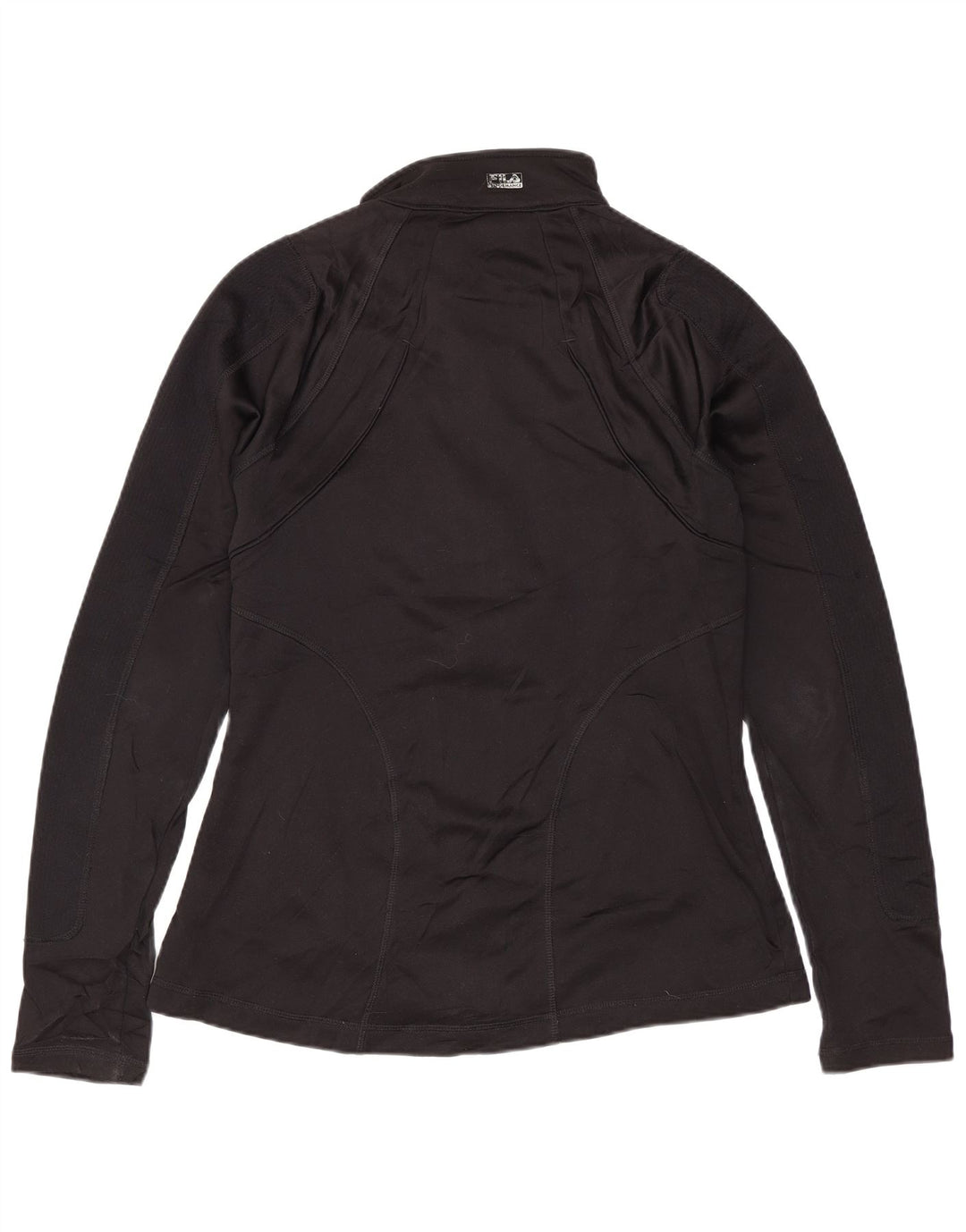 FILA Chaqueta de chándal para mujer UK 10 Small Black Poliéster