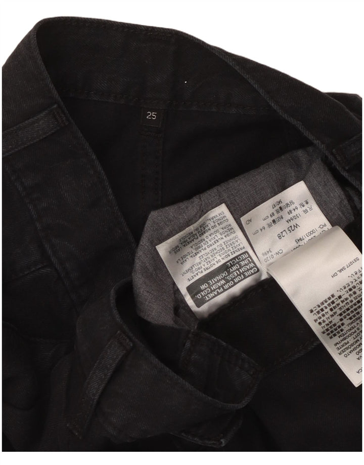 Vaqueros Levi's Mujer Anchos W25 L28 Lyocell Negro