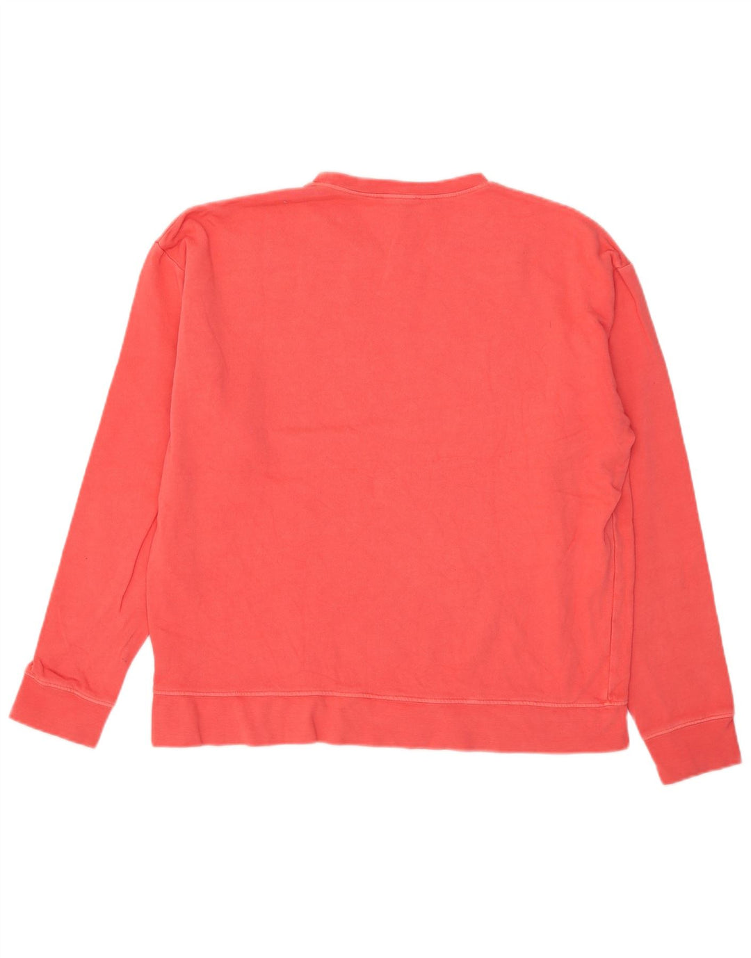 Topshop Sudadera extragrande con estampado gráfico para mujer, talla 40, algodón rosa medio