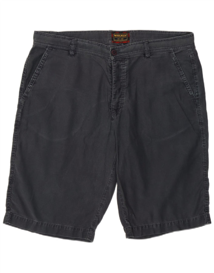 Woolrich Pantalones cortos chinos para hombre W38 XL Algodón gris