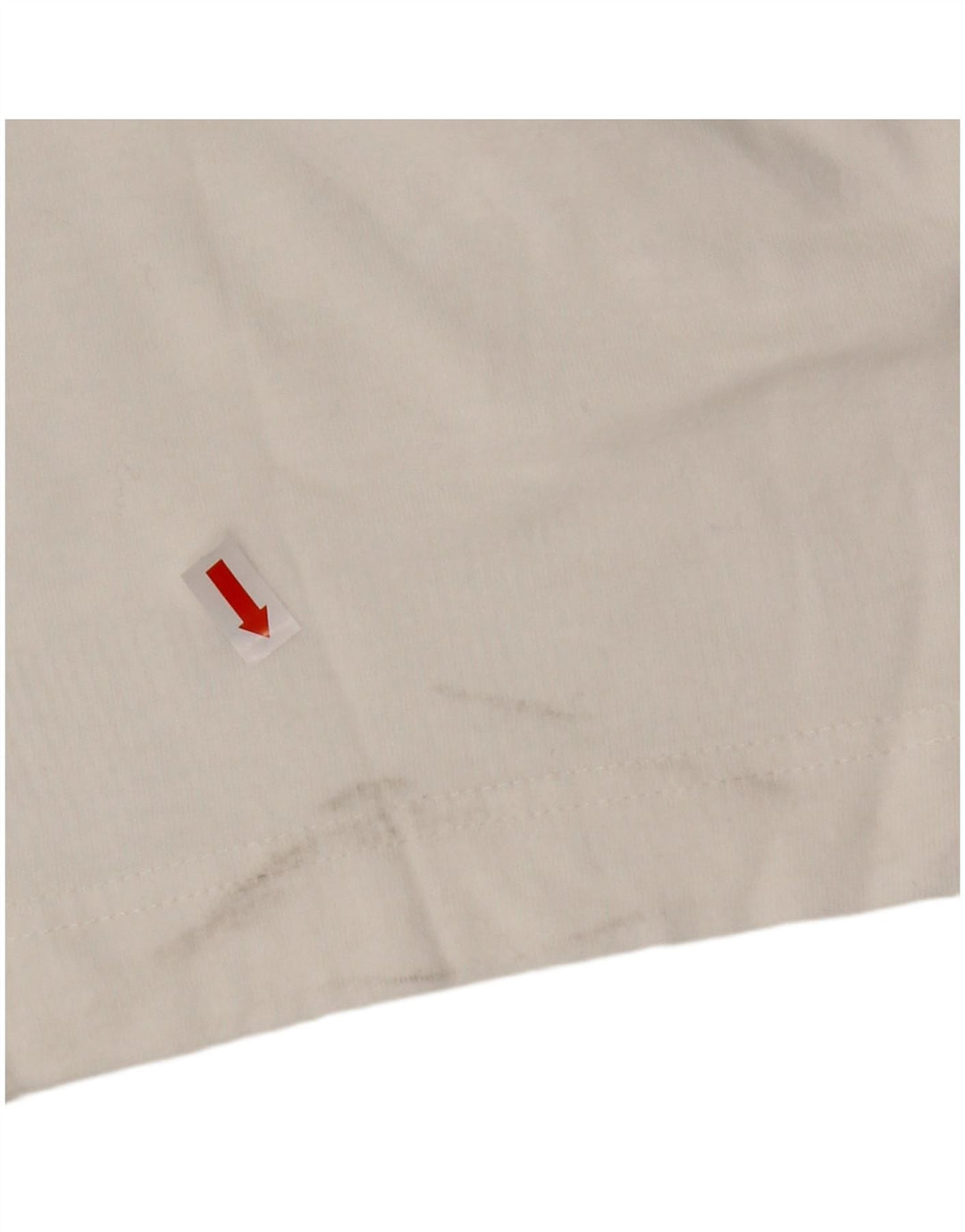 KAPPA Camiseta Hombre Top Medium Blanco Algodón