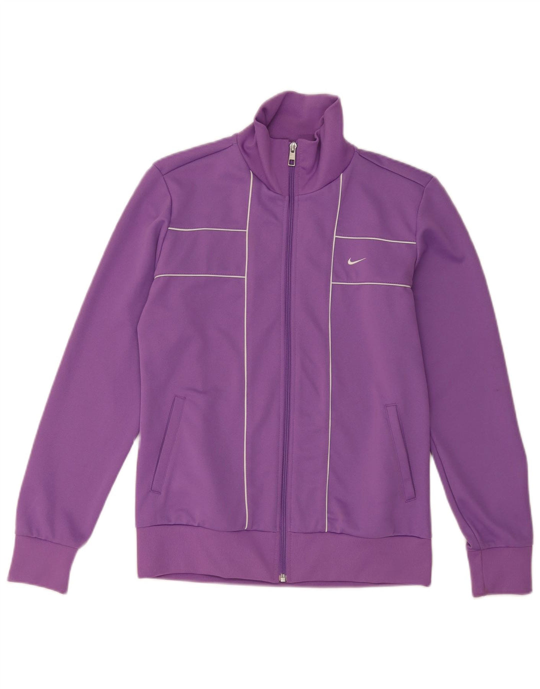 Nike - Chaqueta de chándal para mujer, talla grande, color morado, poliéster
