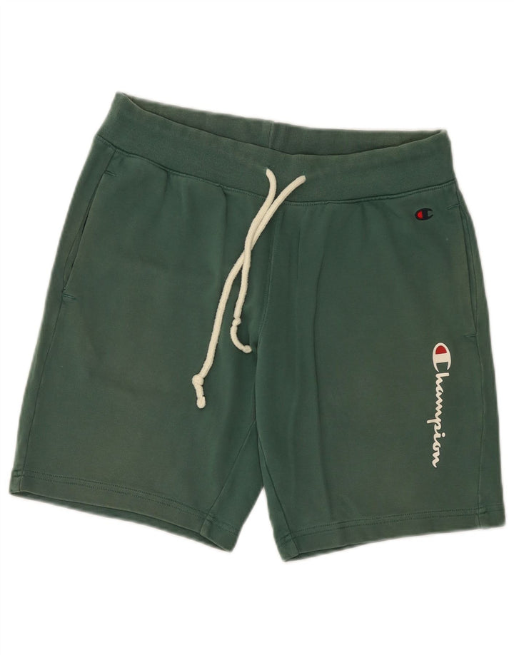 Champion Shorts Deportivos Gráficos Para Hombre Verde Pequeño