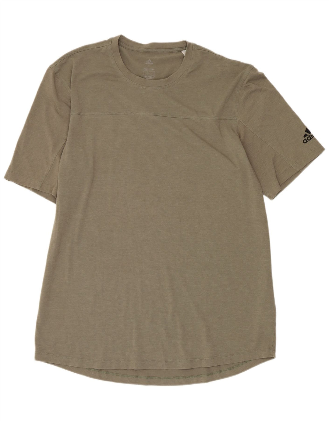 Adidas Hombre Aeroready Camiseta Top Grande Caqui Poliéster