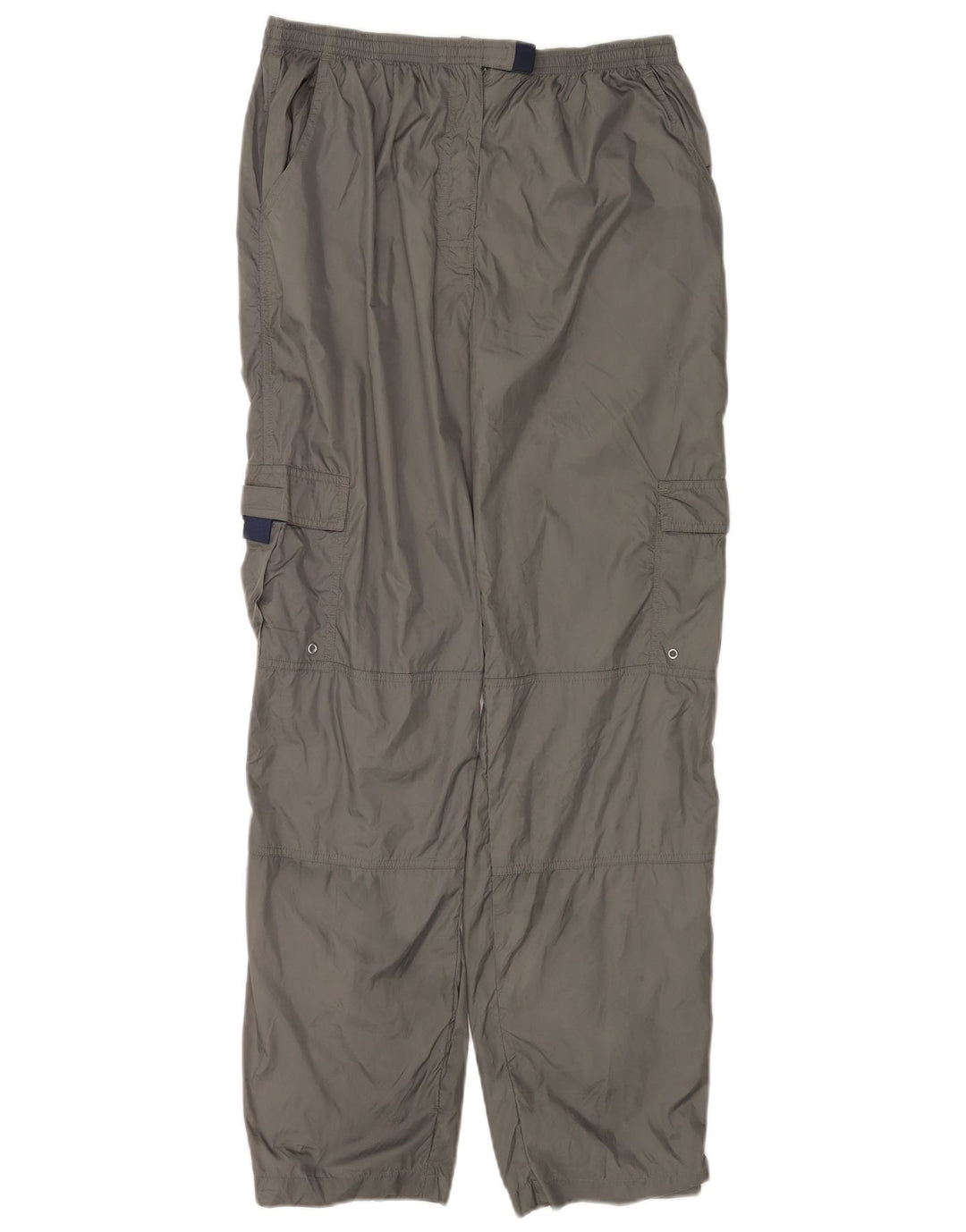 Champion Pantalones Cargo Rectos Mujer Grande W32 L30 Poliamida Gris
