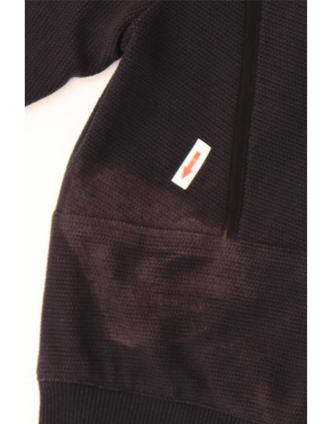 Armani Exchange Chaqueta Bomber Corta para Mujer UK 10 Small Algodón Negro