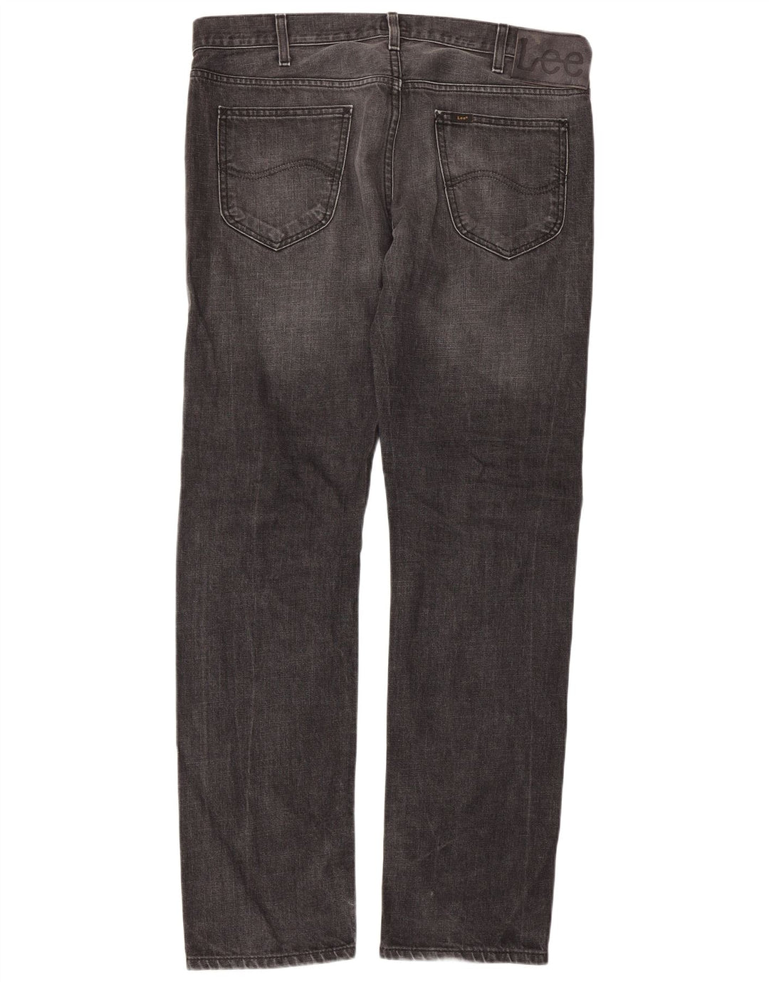 Lee Vaqueros Rectos Daren para Hombre W36 L34 Algodón Gris