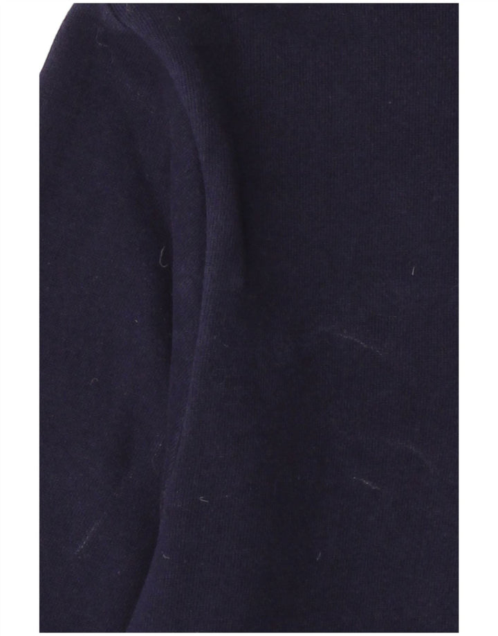 FILA Mens Graphic Sweatshirt Jumper Small Navy Blue Cotton