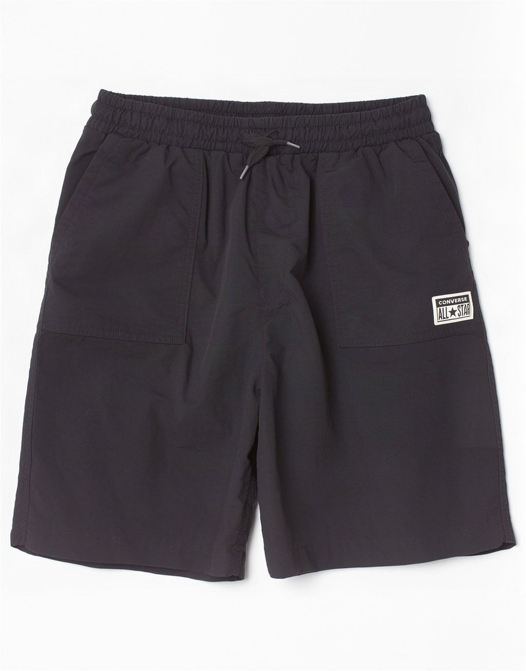 Converse Pantalones cortos deportivos para niños 13-14 años XL Negro Poliéster