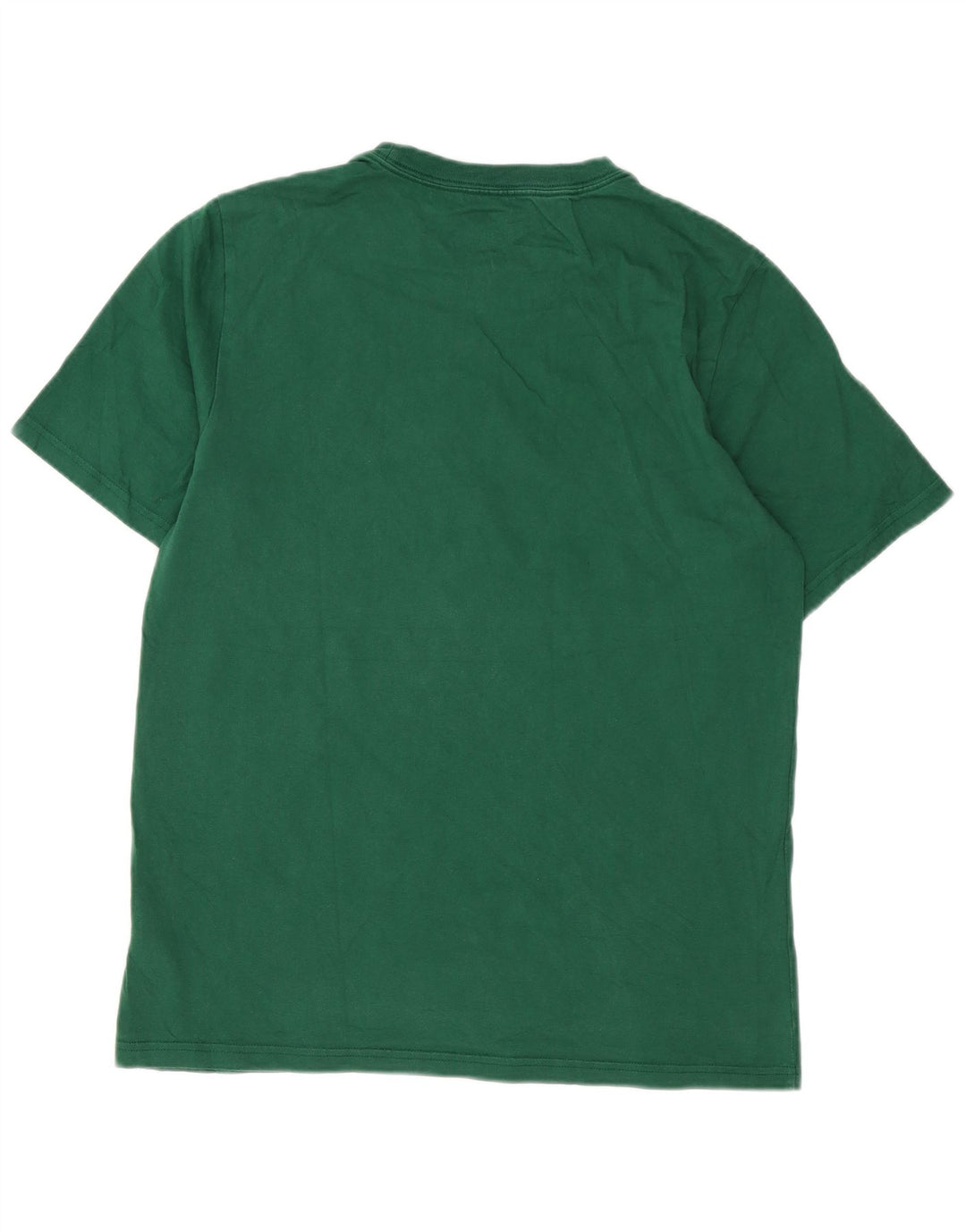 Converse Hombre Camiseta Gráfica Top Algodón Verde Medio