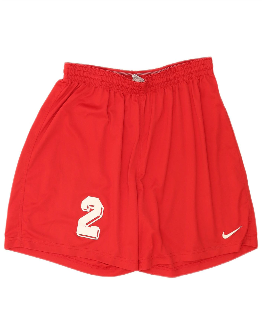 Nike Pantalones cortos deportivos gráficos para hombre XL Poliéster rojo