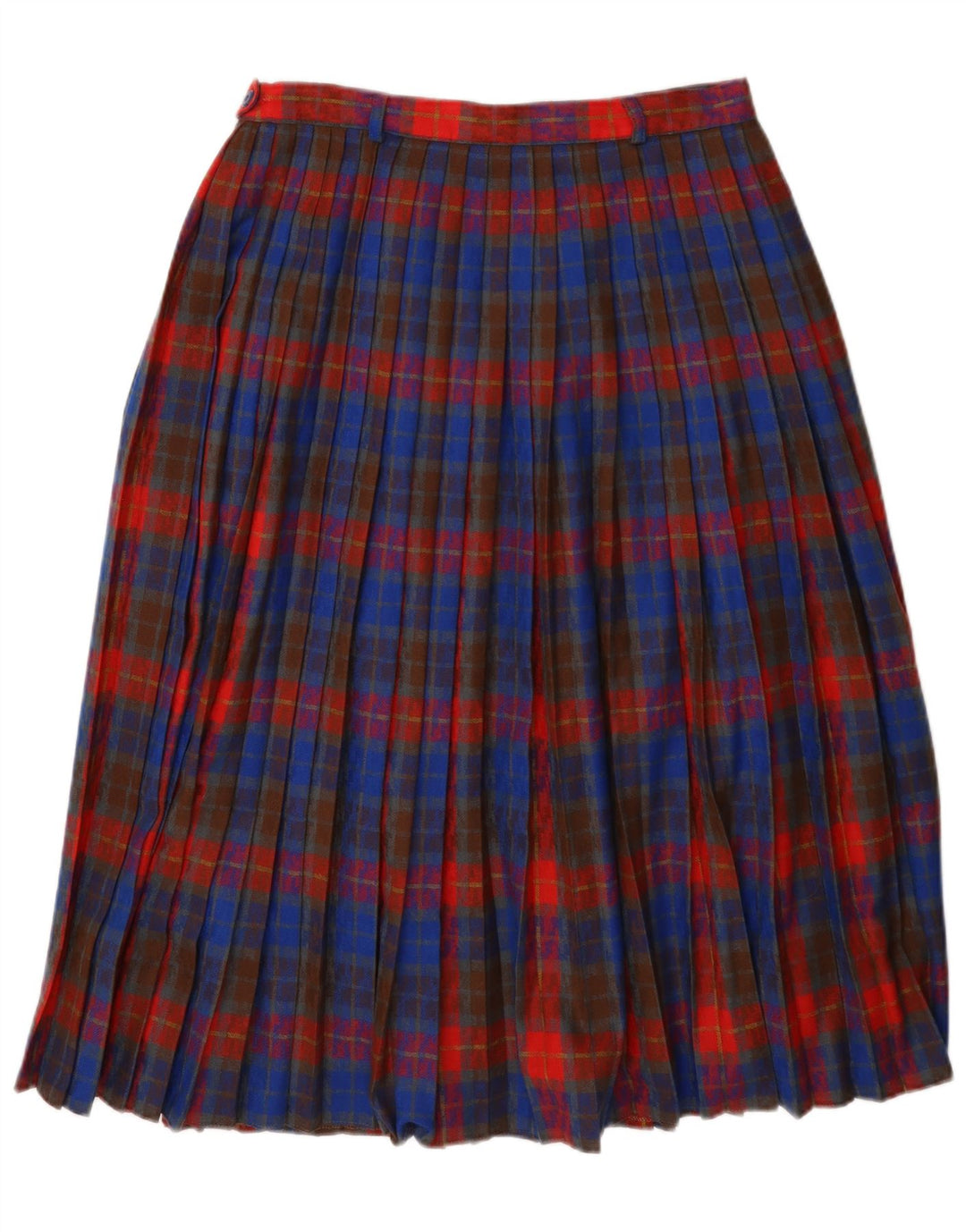 Basler Falda plisada de cintura alta para mujer EU 40 Medium W27 Cuadros multicolores