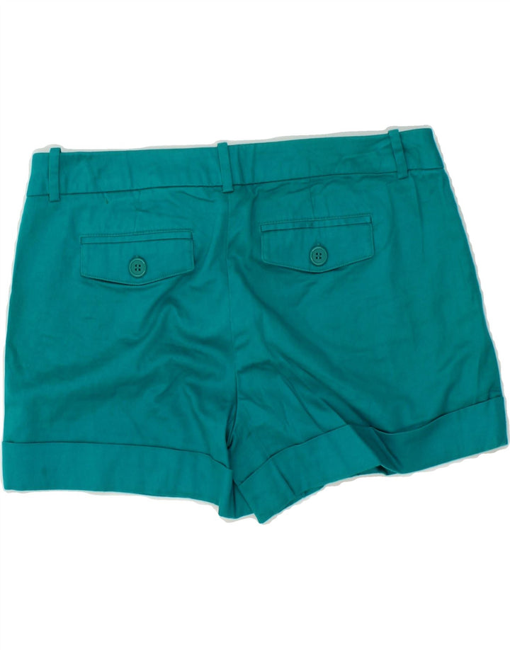 MOSSIMO Womens Chino Shorts US 8 Medium W30 Turquoise Cotton Vintage Mossimo and Second-Hand Mossimo from Messina Hembry 