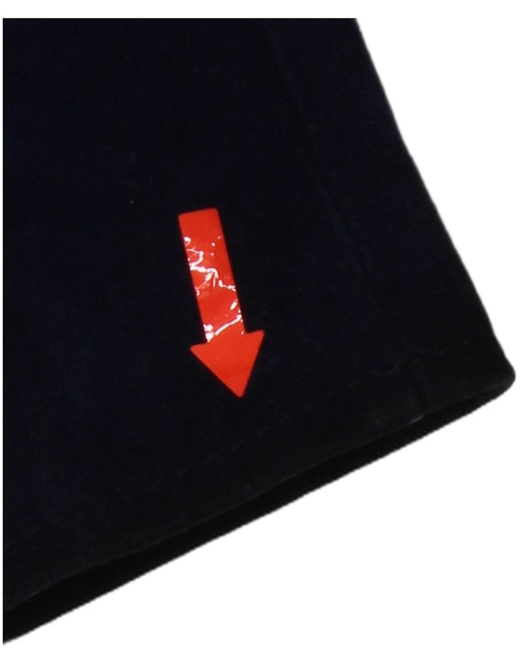 Vintage mujer ante chaqueta Reino Unido 12 azul marino medio