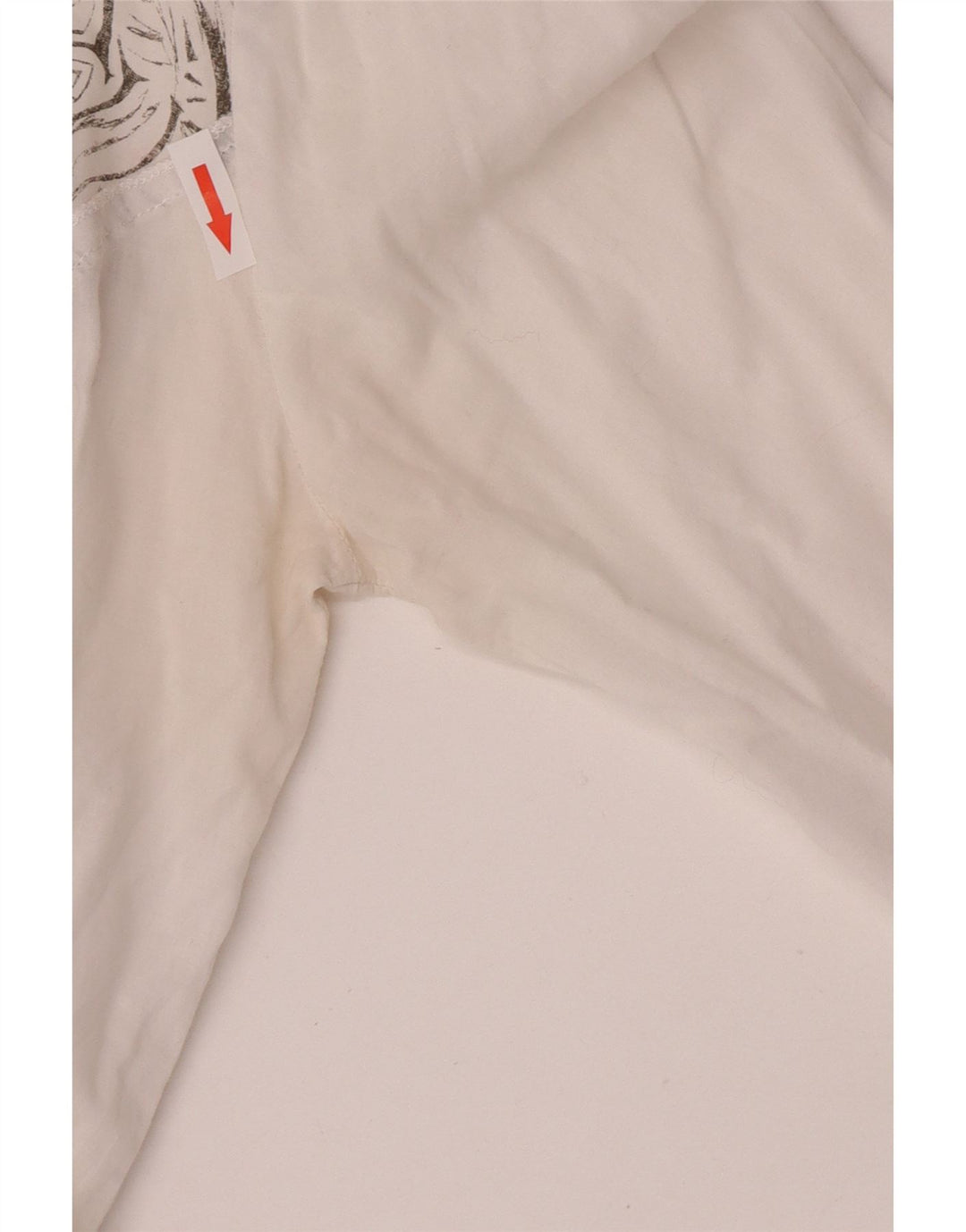 Borgofiori Blusa de manga 3/4 para mujer IT 48 XL Patchwork blanco