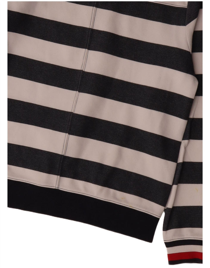 Tommy Hilfiger Sudadera para Mujer Jumper UK 10 Small Azul Marino Rayas