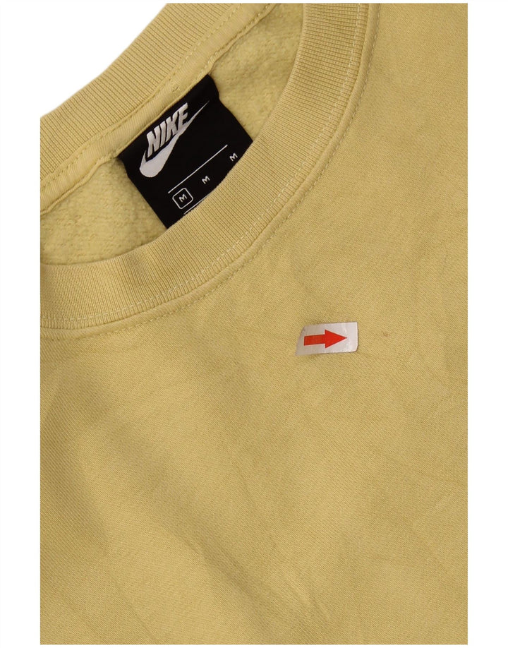 NIKE - Sudadera corta extragrande para mujer, talla 40, algodón caqui mediano