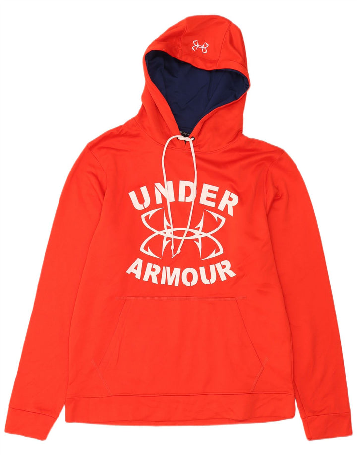 Under Armour Hombre Sudadera con capucha gráfica Jersey Grande Poliéster rojo