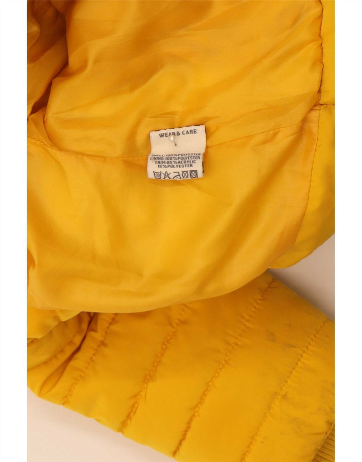 Diesel Chaqueta Acolchada Niña 7-8 Años Amarillo Poliéster