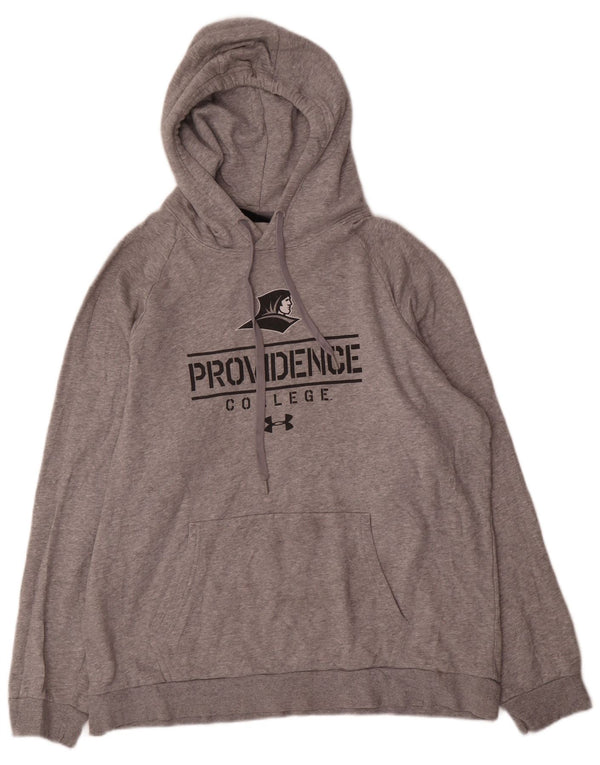 Under Armour Providence College Graphic Sudadera con Capucha para Hombre Jersey XL Gris Algodón