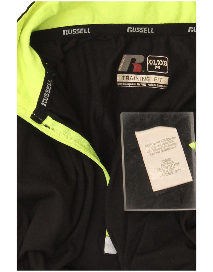RUSSELL ATHLETIC Chándal tipo jersey para niño 15-16 años 2XL Negro