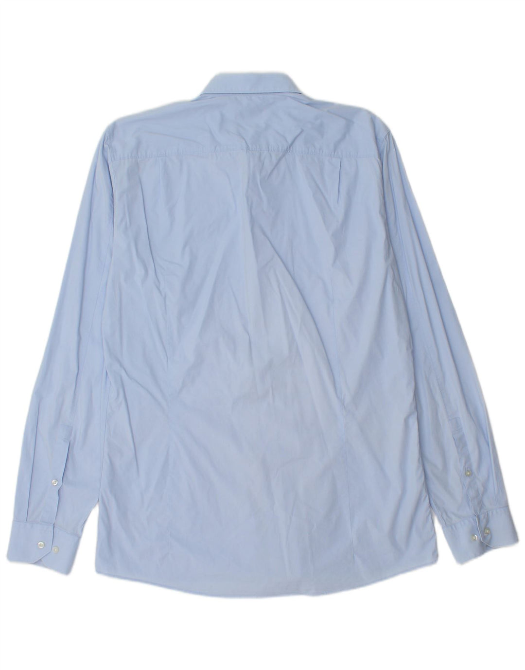 Camisa Hugo Boss Hombre Slim Fit XL Algodón Azul