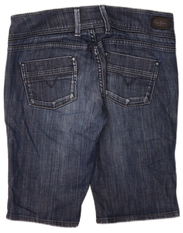 PEPE Jeans Shorts Vaqueros Mujer W31 Medium Azul Marino Algodón