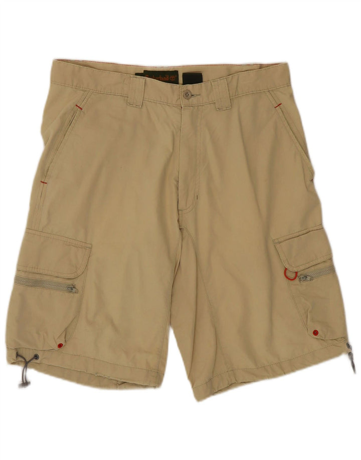 Timberland Shorts Cargo Hombre W32 Algodón Beige Medio