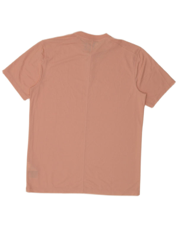 Camiseta Nike Dri Fit para hombre Top poliéster rosa medio