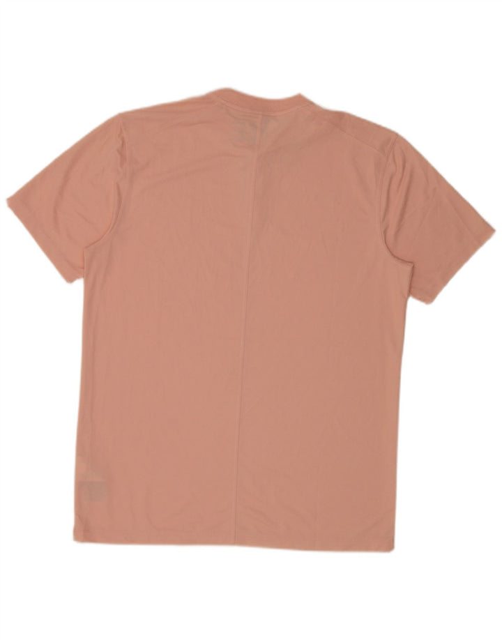 Camiseta Nike Dri Fit para hombre Top poliéster rosa medio