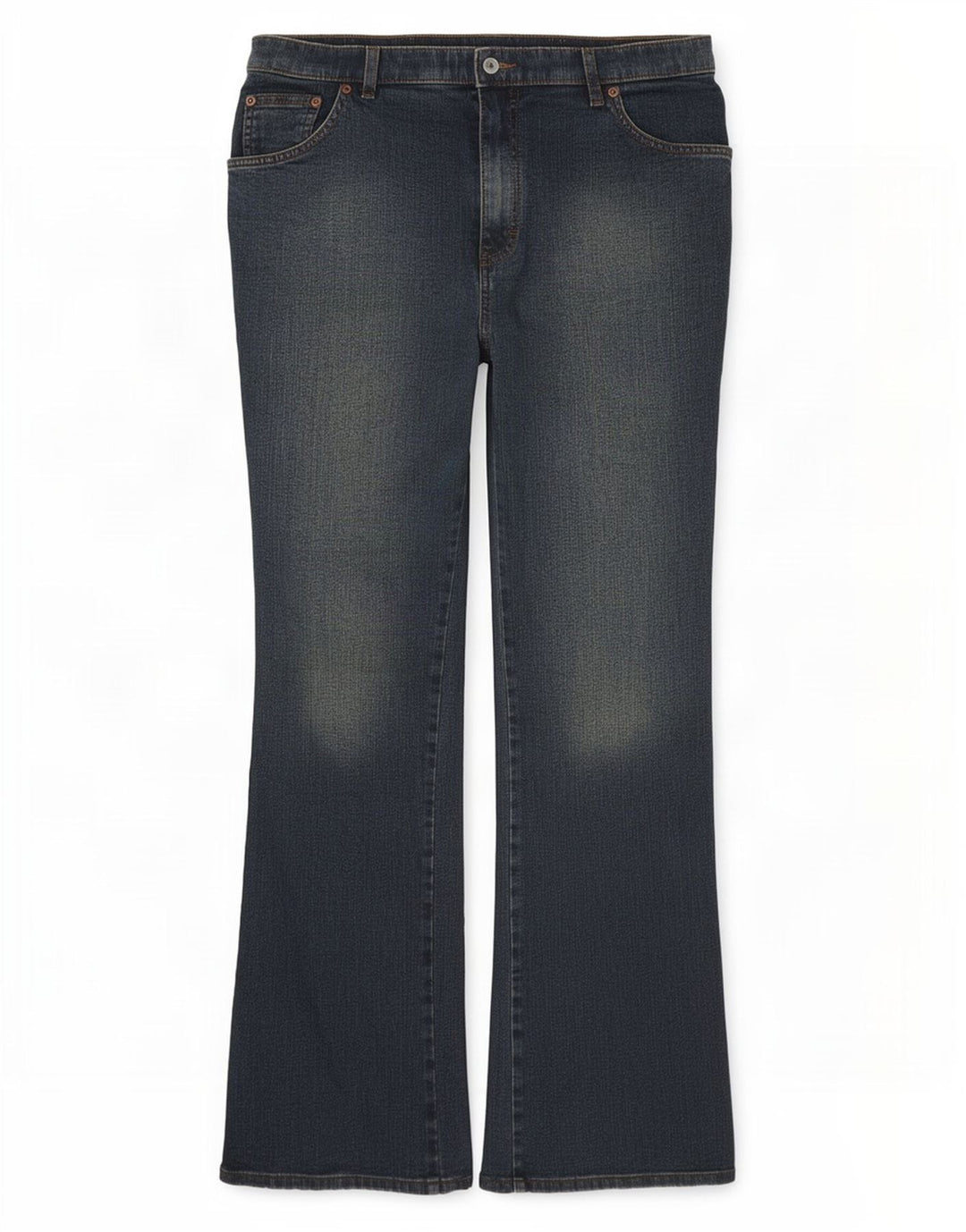 Marks & Spencer Vaqueros Bootcut para Mujer Reino Unido 40 Grande W34 L31 Algodón Azul