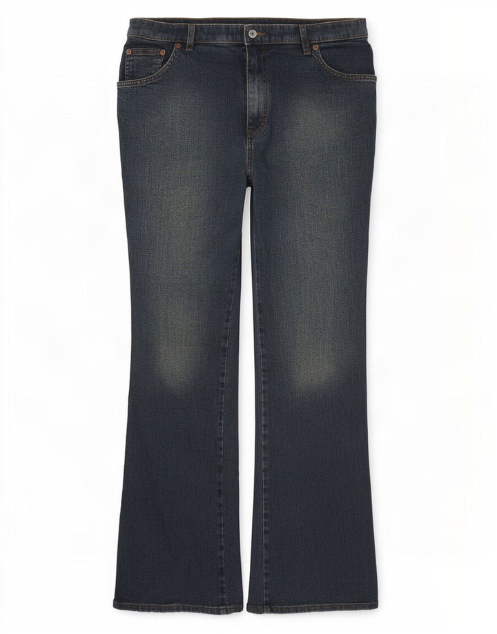 Marks & Spencer Vaqueros Bootcut para Mujer Reino Unido 40 Grande W34 L31 Algodón Azul