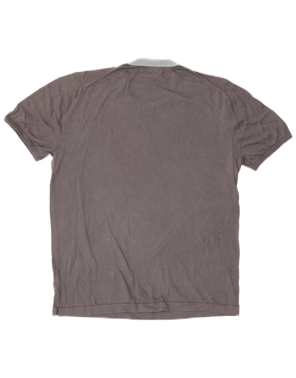 Marks & Spencer - Camiseta para hombre con autógrafo (algodón gris grande)