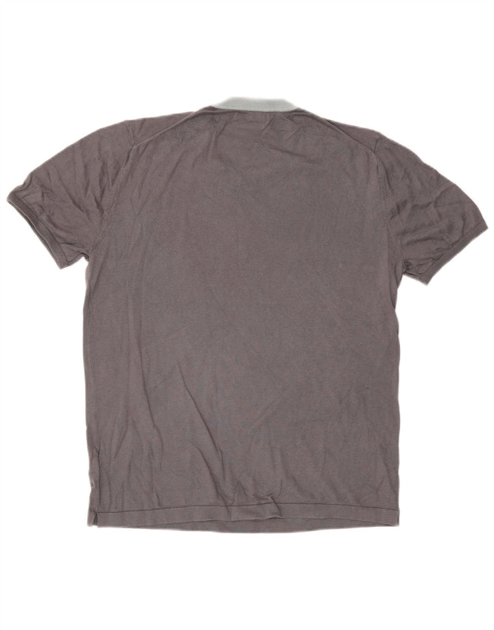 Marks & Spencer - Camiseta para hombre con autógrafo (algodón gris grande)