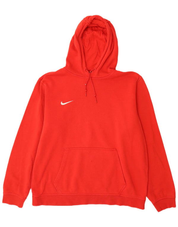 Nike - Sudadera con capucha para hombre, talla XL, algodón rojo