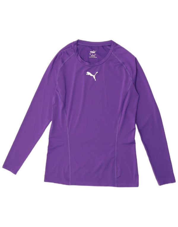 Puma Mujer Top Manga Larga ES 40 XL Poliéster Morado