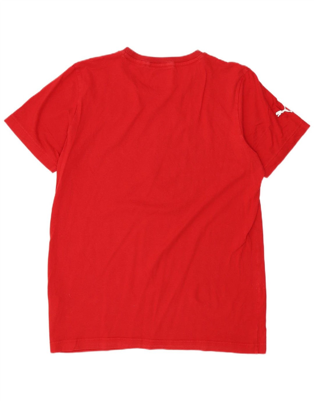 PUMA Camiseta con gráfico Ferrari para hombre, talla pequeña, color rojo