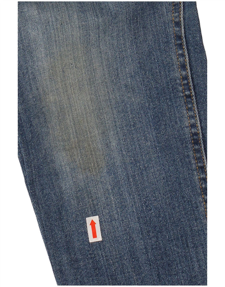 JACK & JONES Vaqueros pitillo GLENN para hombre W32 L32 Algodón azul