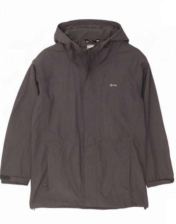 Berghaus Chaqueta impermeable con capucha para hombre UK 40 Large Poliamida azul marino