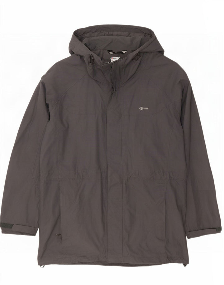 Berghaus Chaqueta impermeable con capucha para hombre UK 40 Large Poliamida azul marino