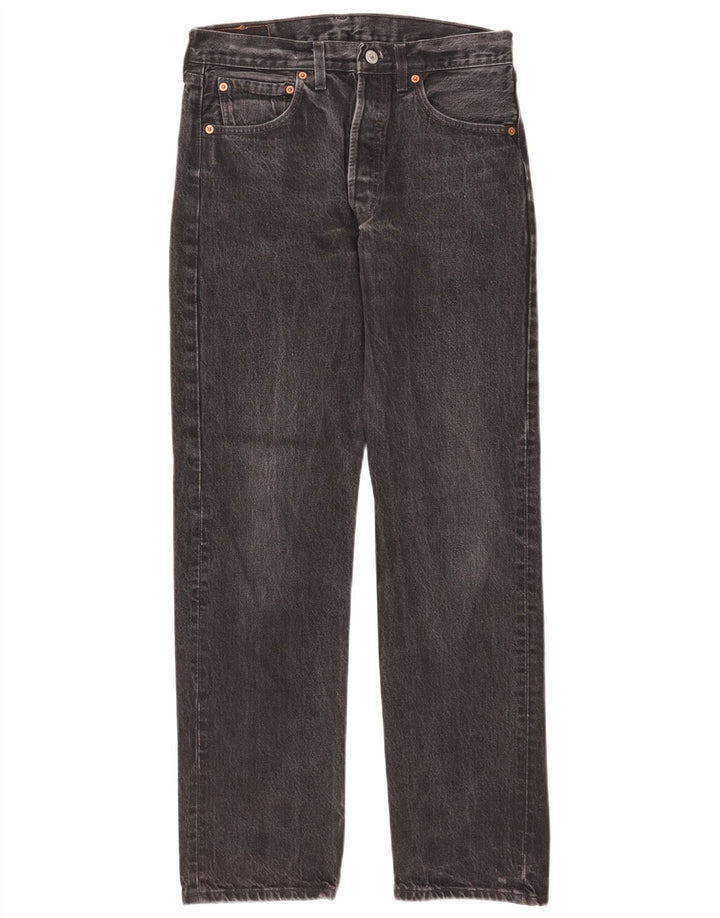 Levi's Vaqueros rectos 501 para hombre W32 L32 Gris