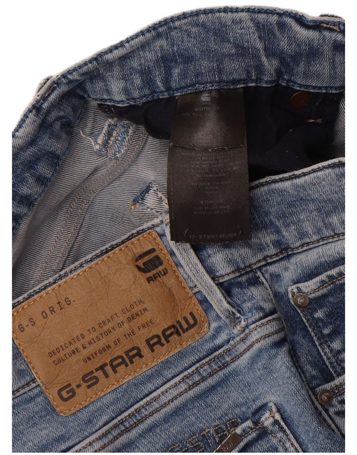 Vaqueros Acampanados G-Star Mujer W28 L30 Algodón Azul