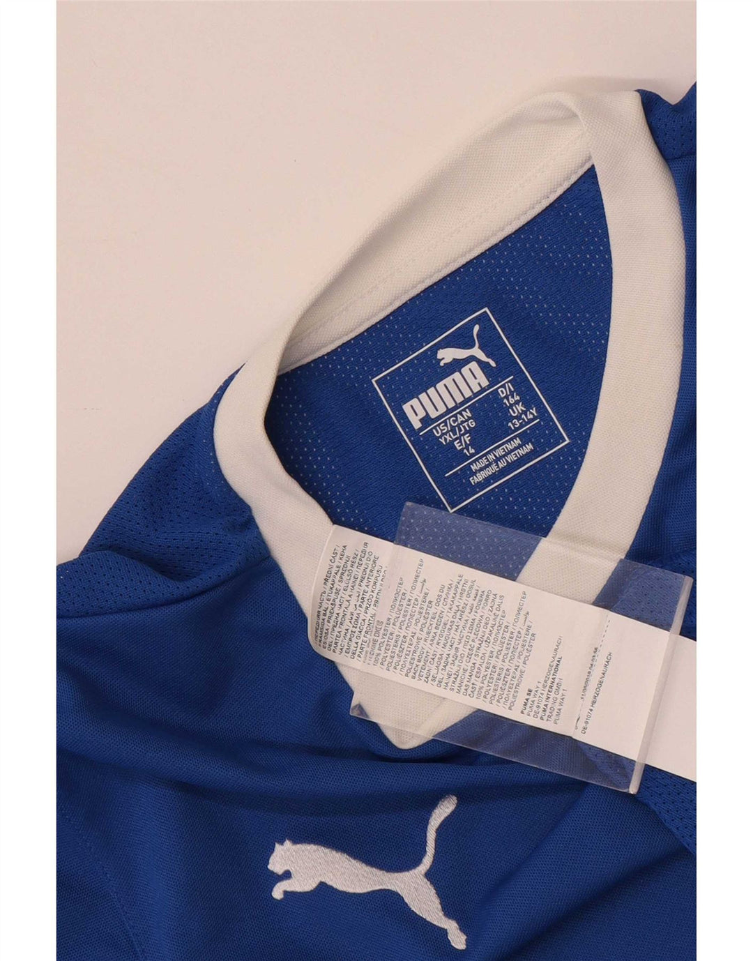 Puma Camiseta Niño Graphic Top 13-14 Años Azul Poliéster