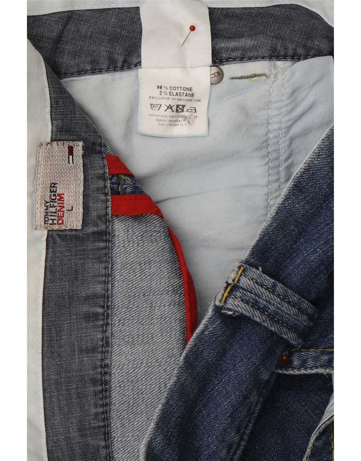 Falda Vaquera Tommy Hilfiger Mujer Grande W36 Algodón Azul