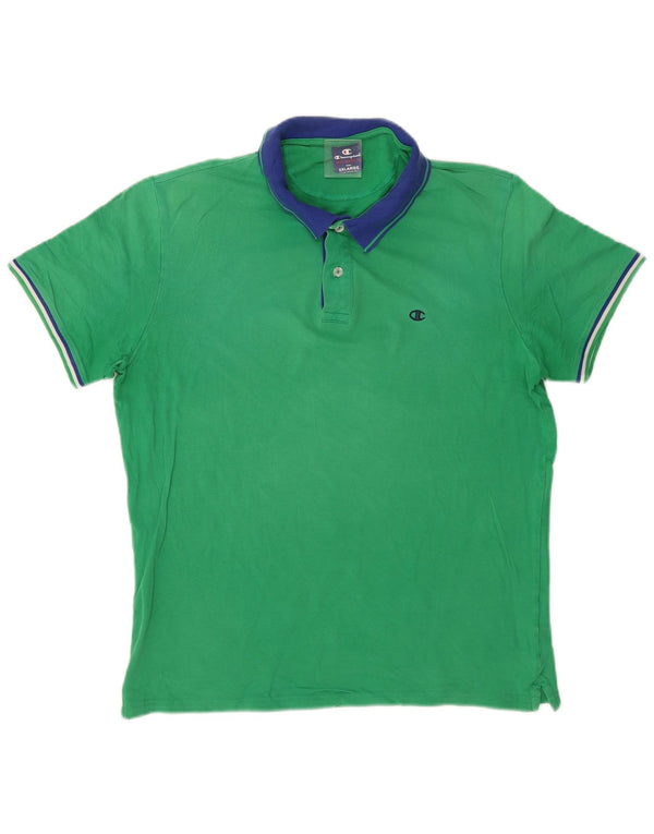 Champion Polo Hombre 2XL Algodón Verde