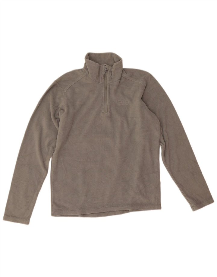 Helly Hansen Jersey De Forro Polar Con Cremallera Para Hombre Pequeño Poliéster Gris